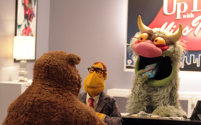 BOBO THE BEAR, THE NEWSMAN, BIG MEAN CARL